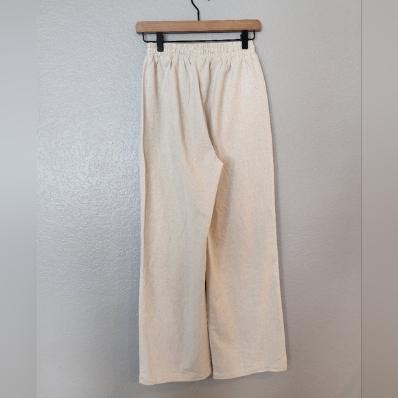 Collared Drawstring Two Piece Pants Set - Picture 12 of 15